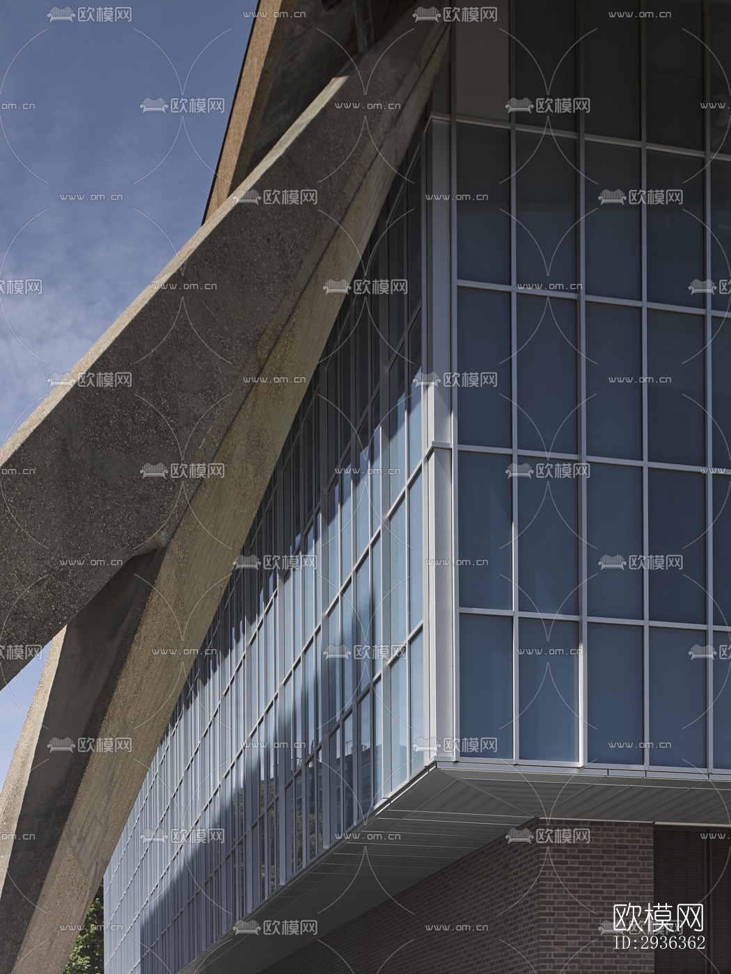 现代美术博物馆效果图下载（渲染图8）