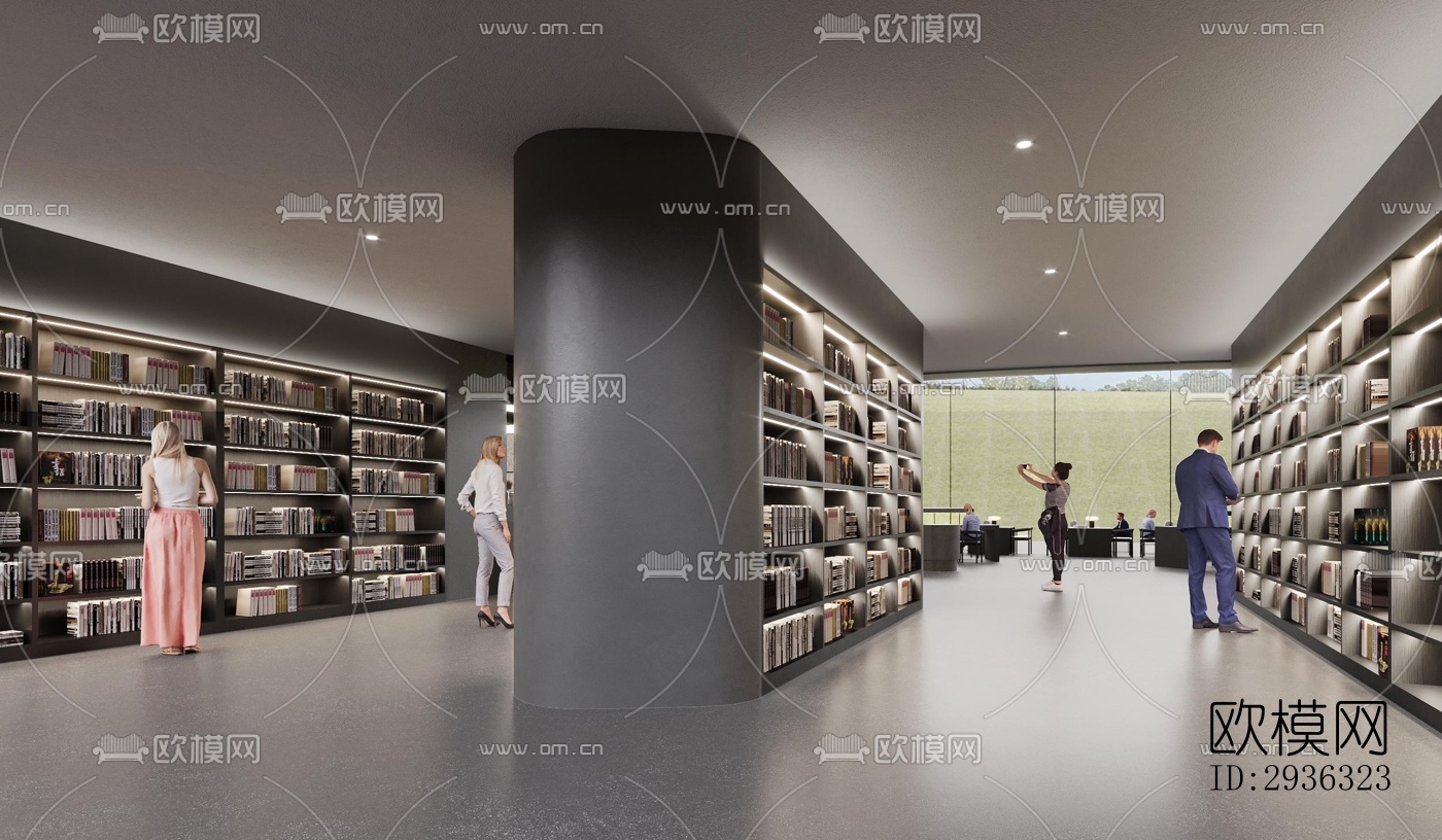 现代美术博物馆效果图下载（渲染图10）