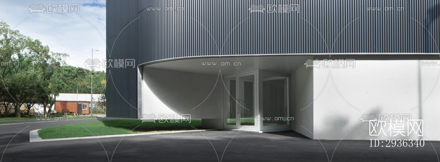 现代美术博物馆效果图下载（渲染图4）