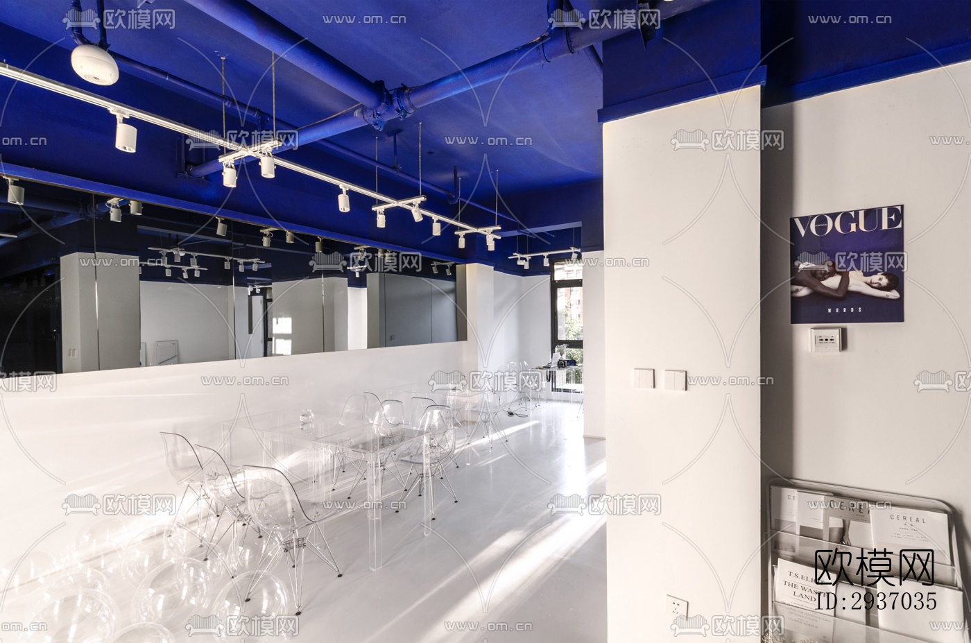 现代咖啡奶茶效果图下载（渲染图12）