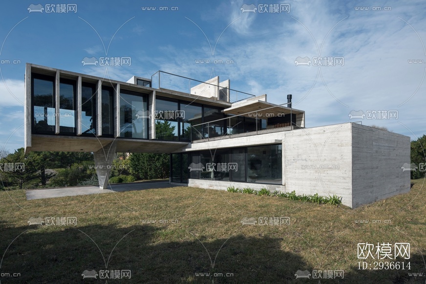 工業(yè)風(fēng)居住建筑效果圖下載(渲染圖11)