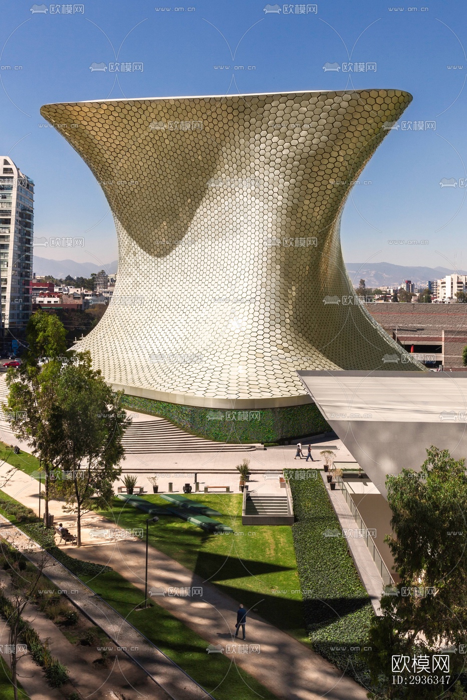 现代美术博物馆效果图下载（渲染图11）