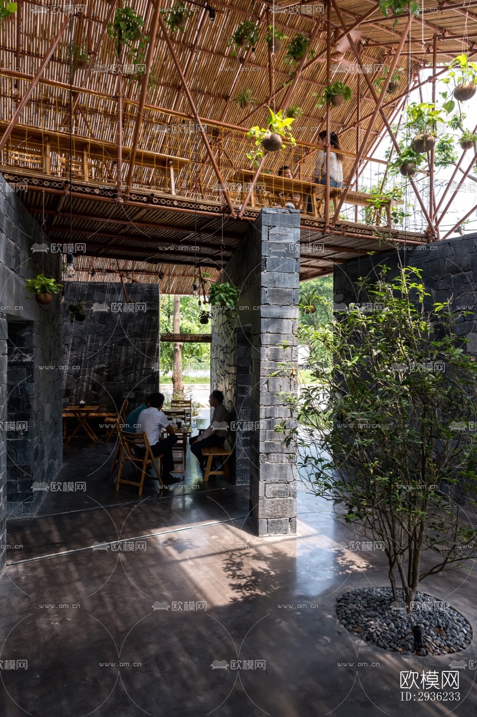 东南亚美术博物馆效果图下载（渲染图13）