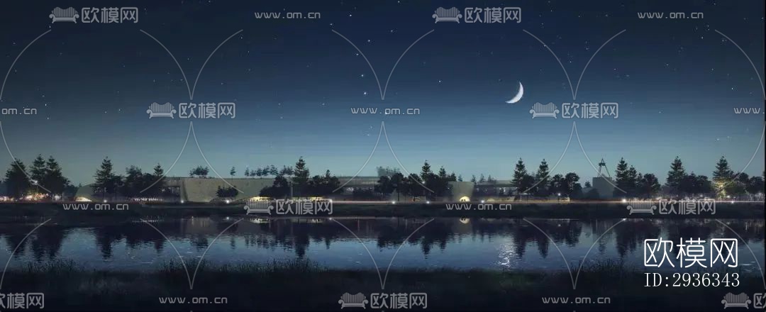 现代美术博物馆效果图下载（渲染图8）