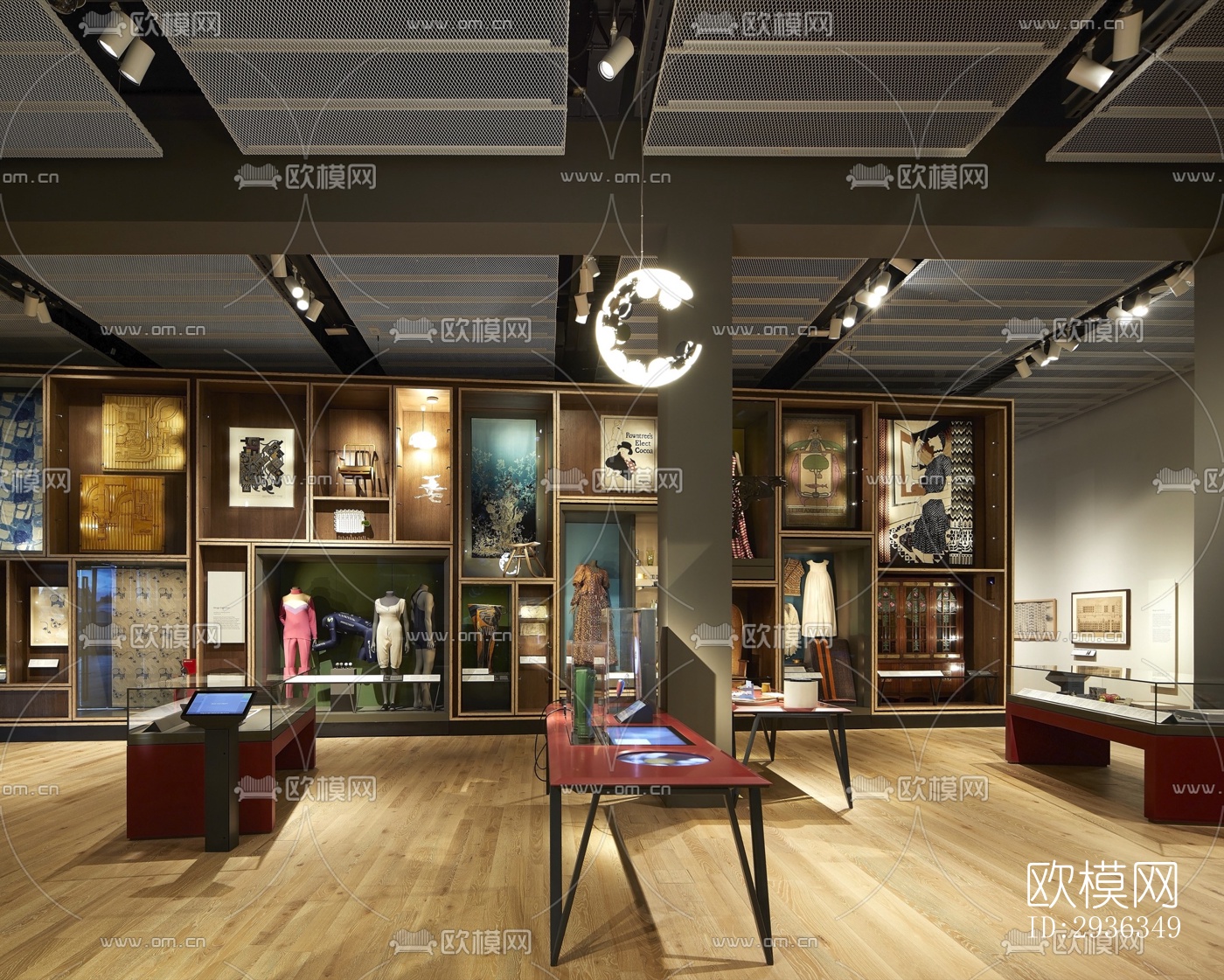 现代美术博物馆效果图下载（渲染图17）