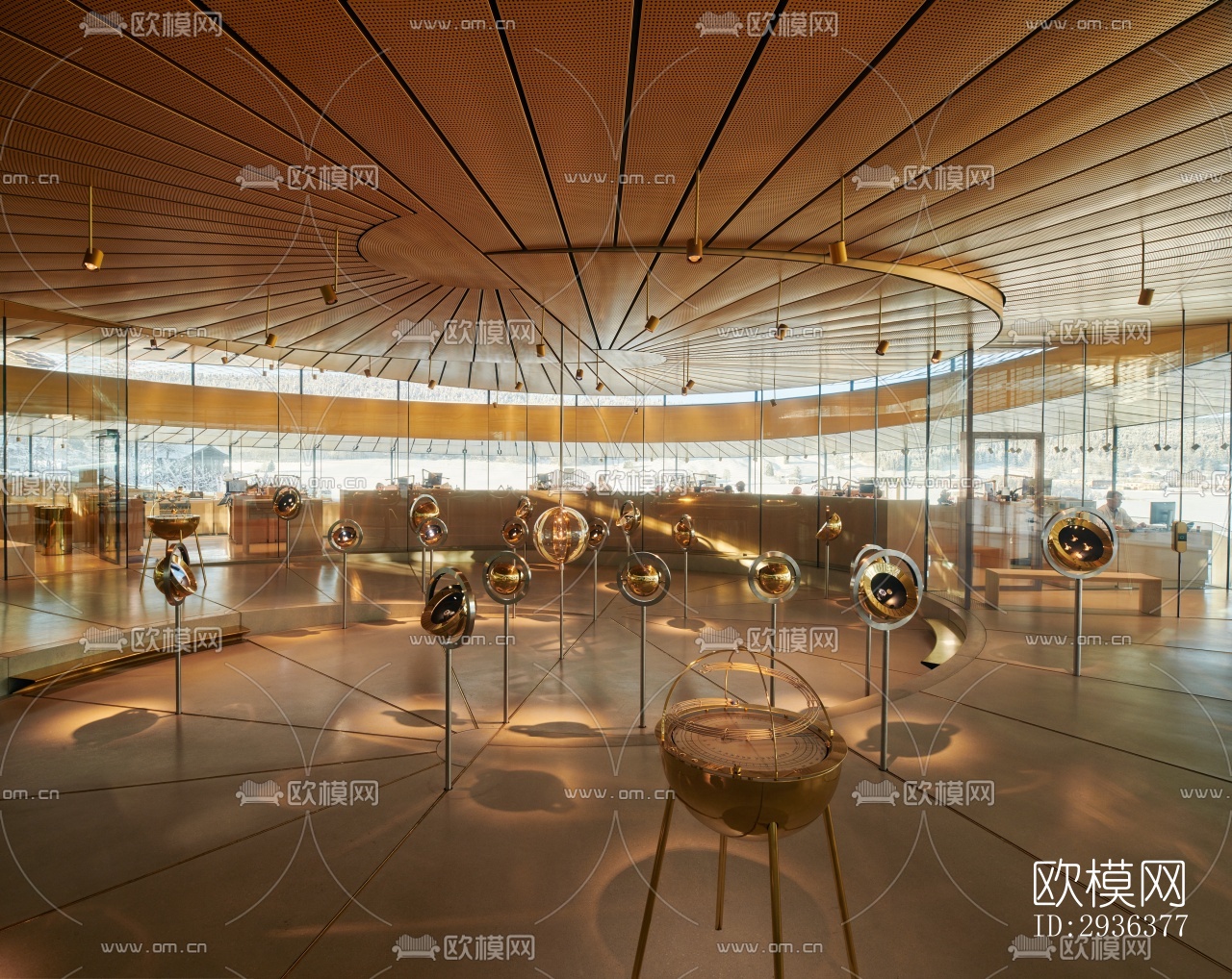 现代美术博物馆效果图下载（渲染图5）