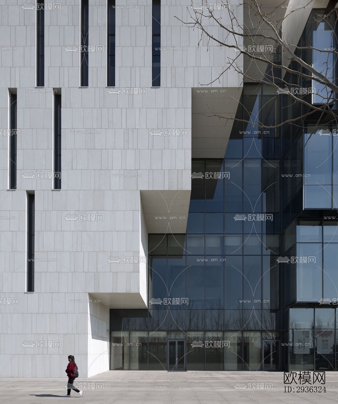 现代美术博物馆效果图下载（渲染图8）