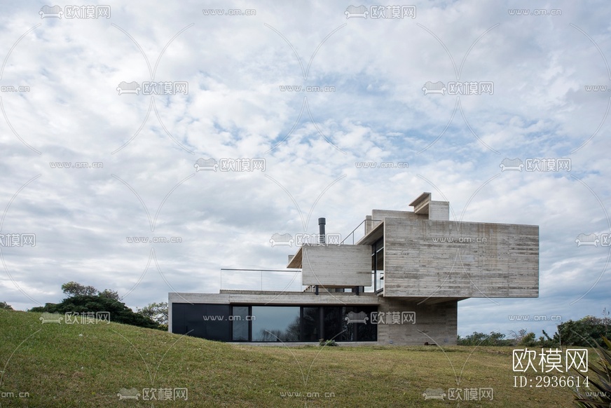 工業(yè)風(fēng)居住建筑效果圖下載(渲染圖14)