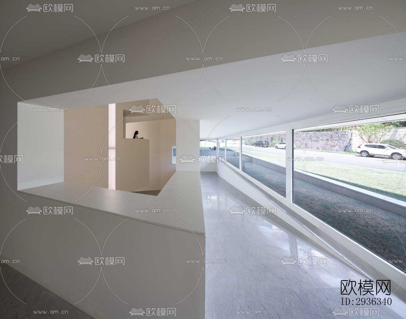 现代美术博物馆效果图下载（渲染图5）