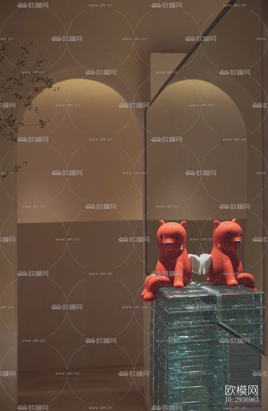 侘寂咖啡奶茶效果图下载（渲染图11）