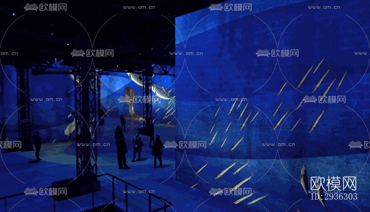 日式美术博物馆效果图下载（渲染图6）