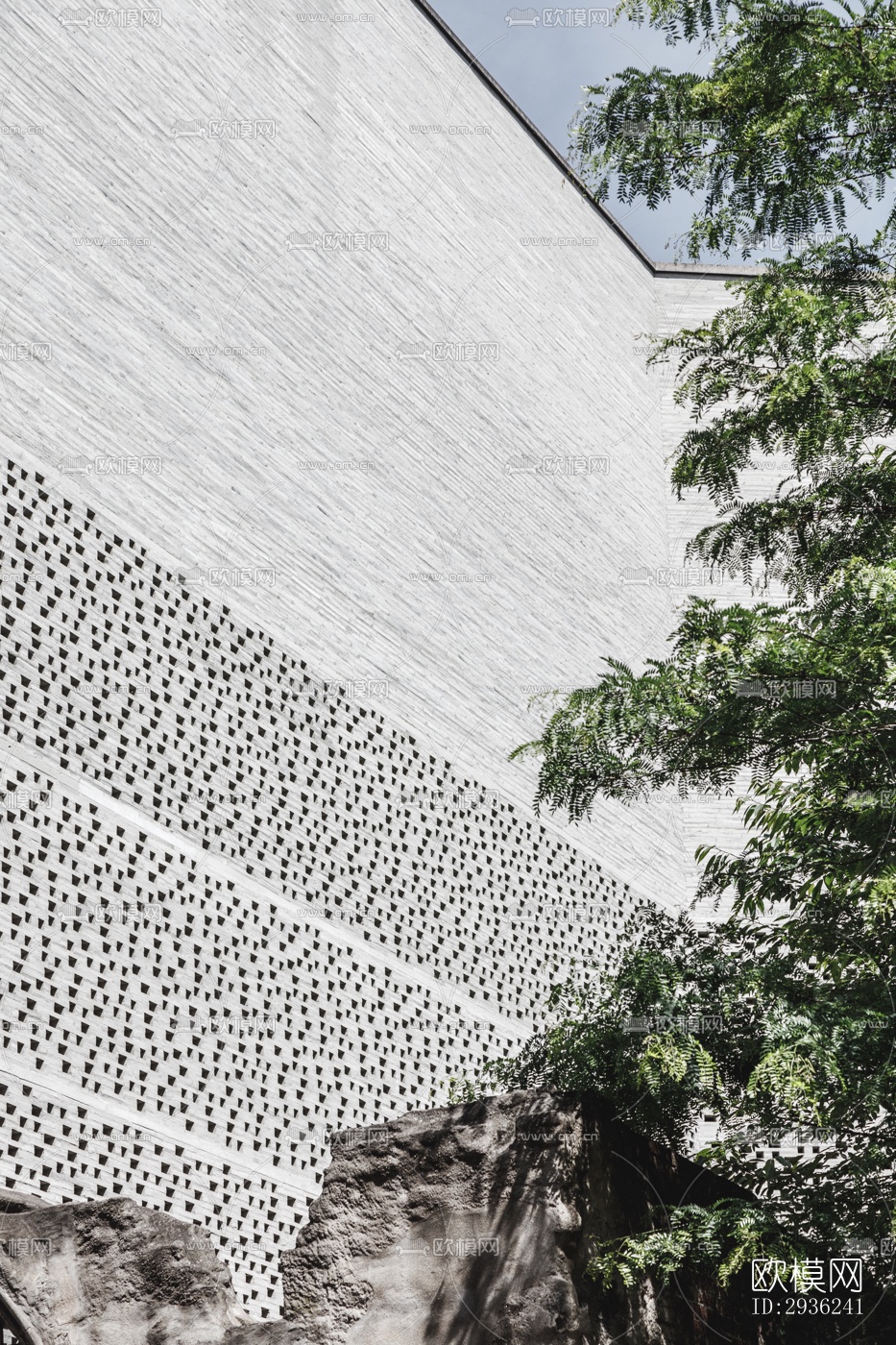 中古风美术博物馆效果图下载（渲染图7）