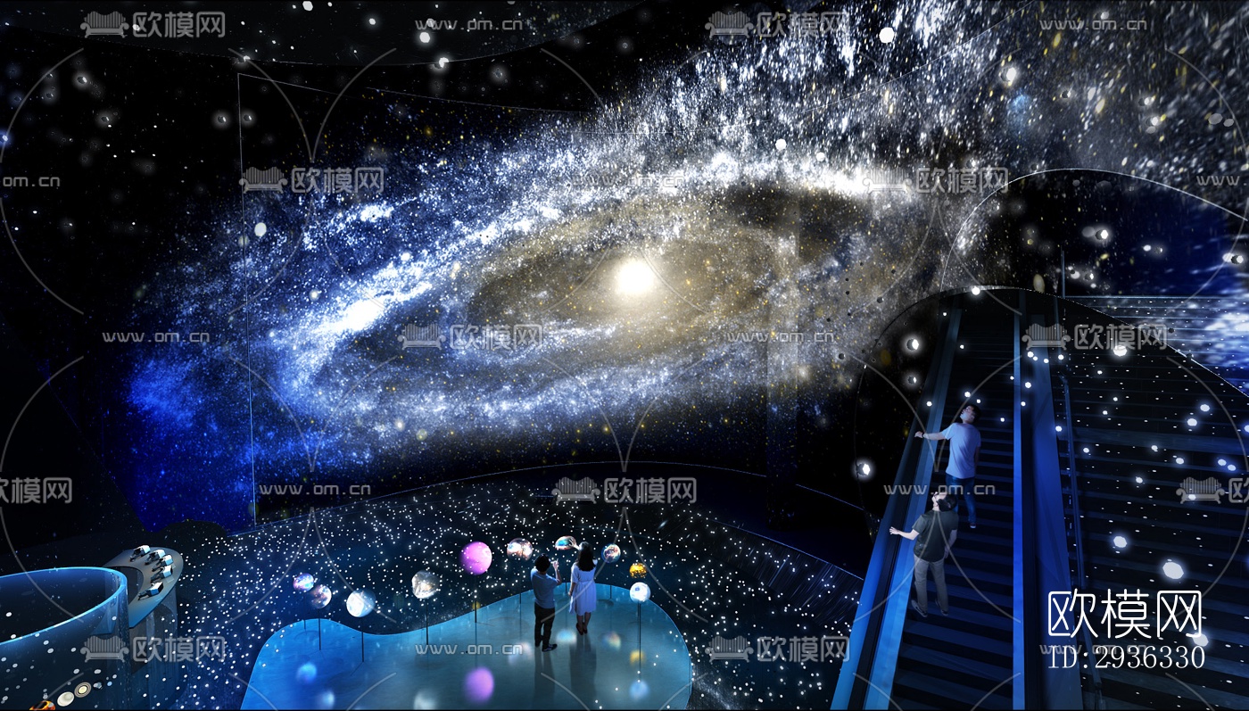 现代美术博物馆效果图下载（渲染图5）