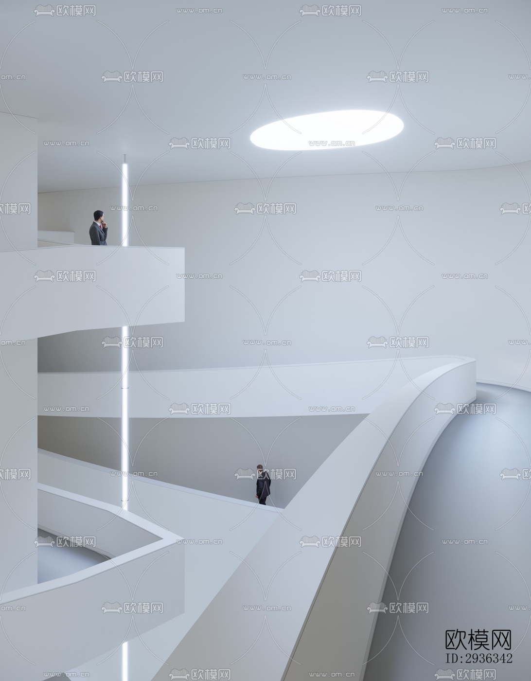 现代美术博物馆效果图下载（渲染图7）