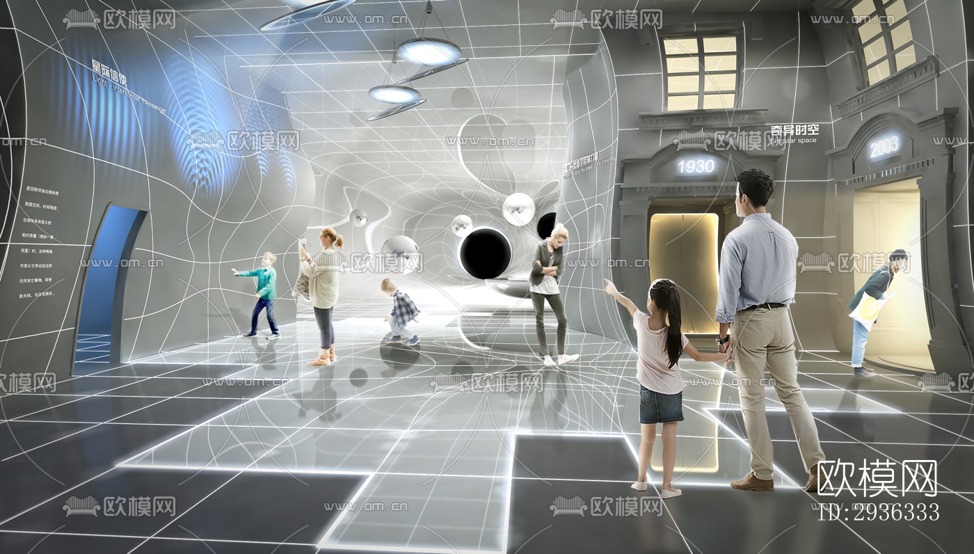 现代美术博物馆效果图下载（渲染图13）