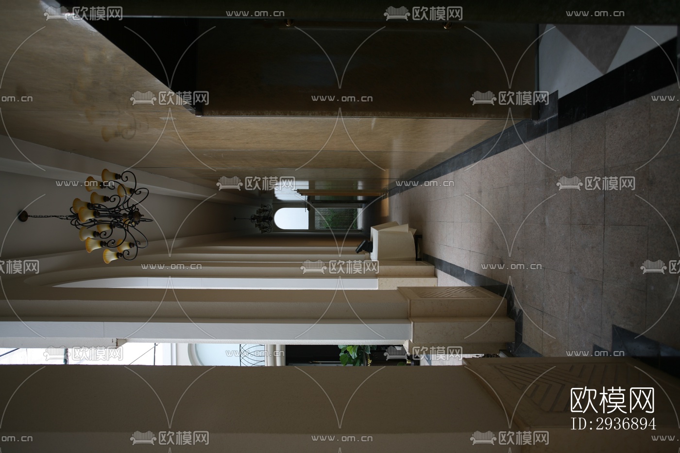 中式中餐厅效果图下载（渲染图2）