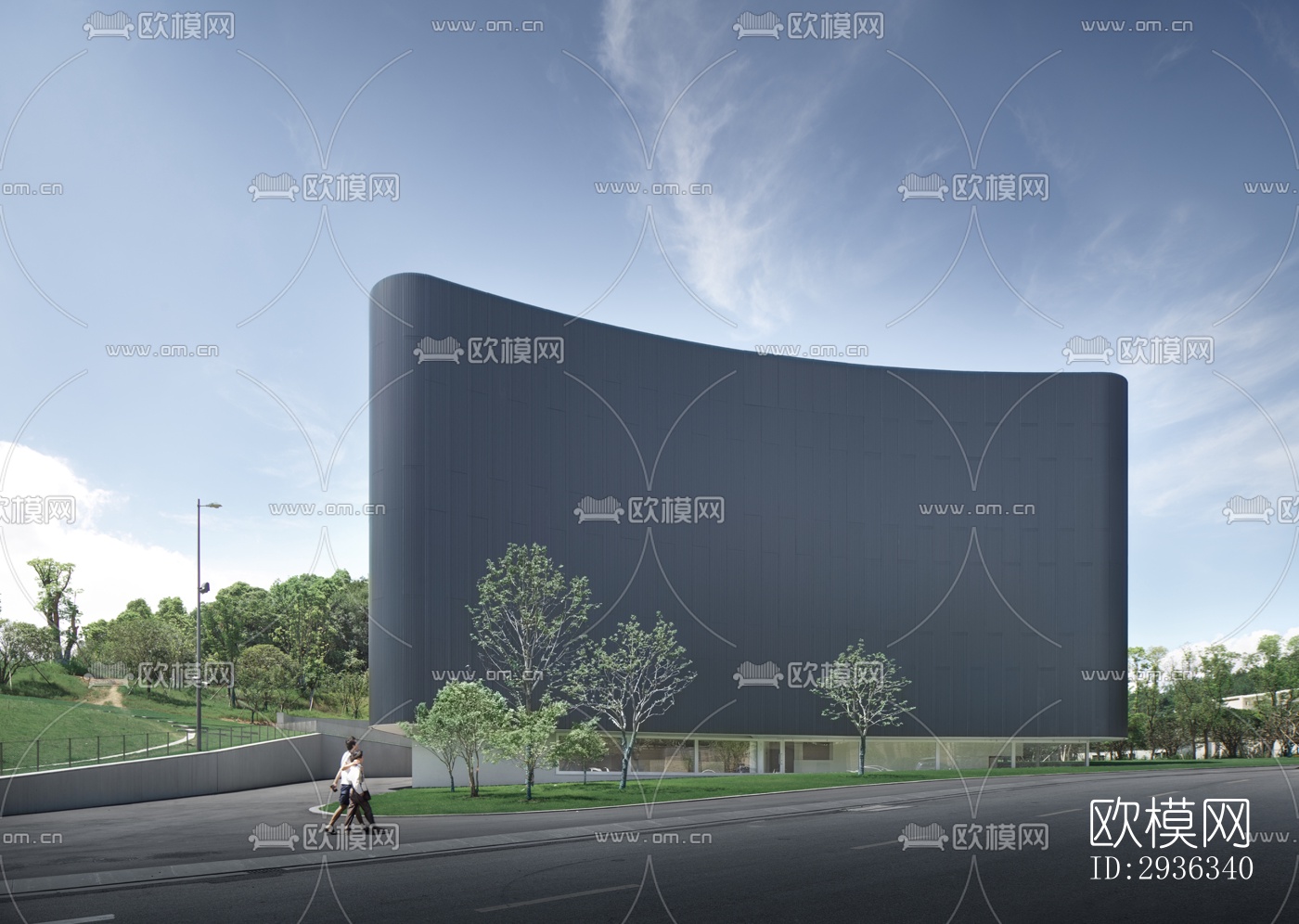 现代美术博物馆效果图下载（渲染图20）