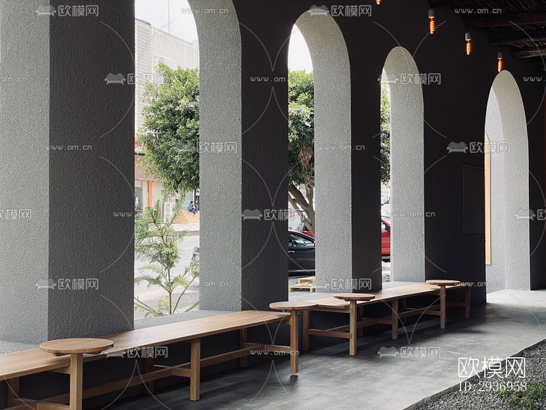 侘寂咖啡奶茶效果圖下載(渲染圖9)