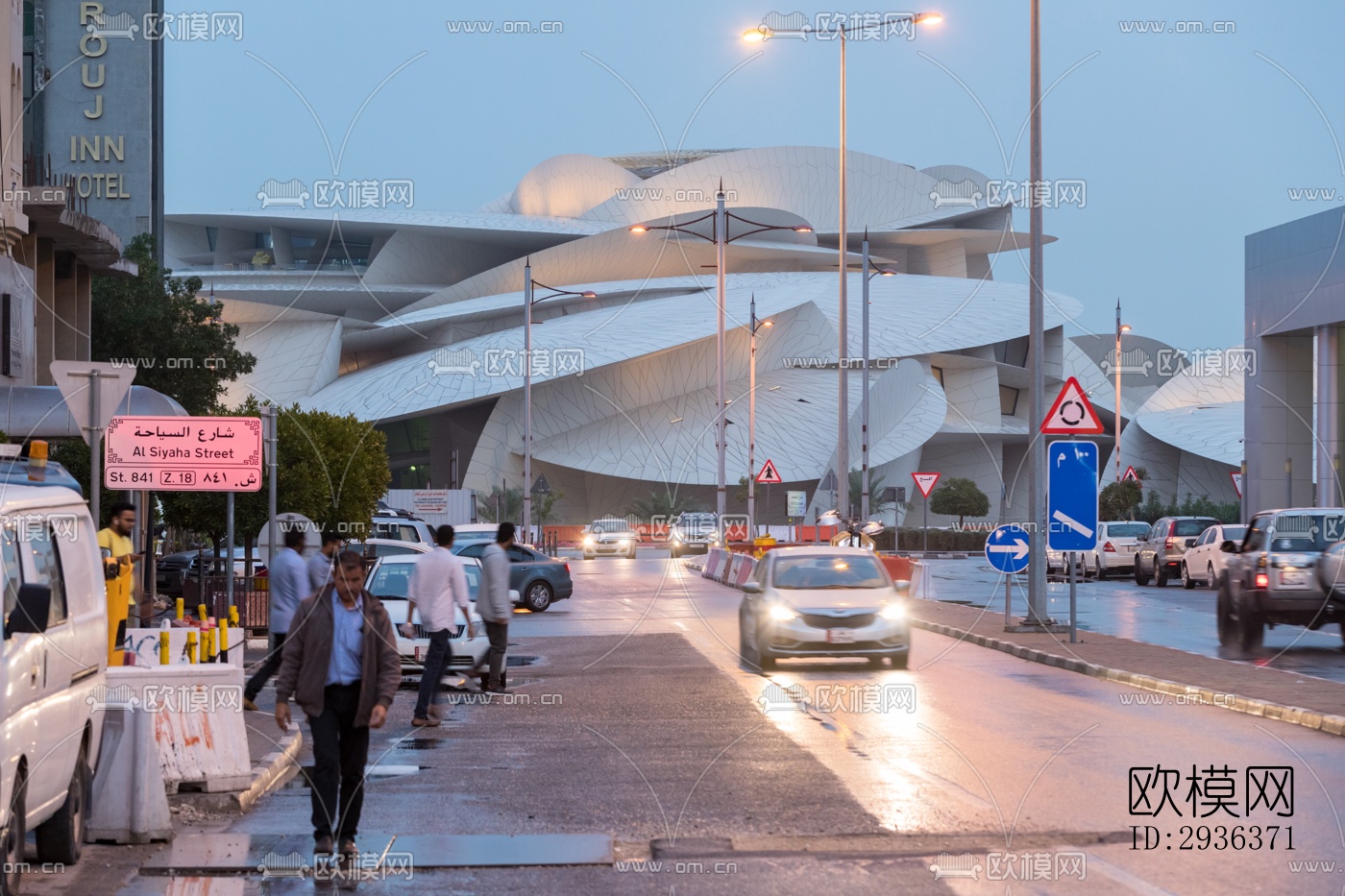 现代美术博物馆效果图下载（渲染图6）