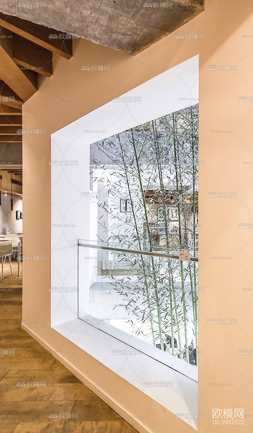 工业风西餐厅效果图下载（渲染图11）