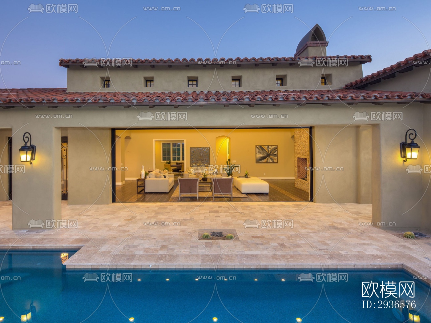 其它居住建筑效果图下载（渲染图1）