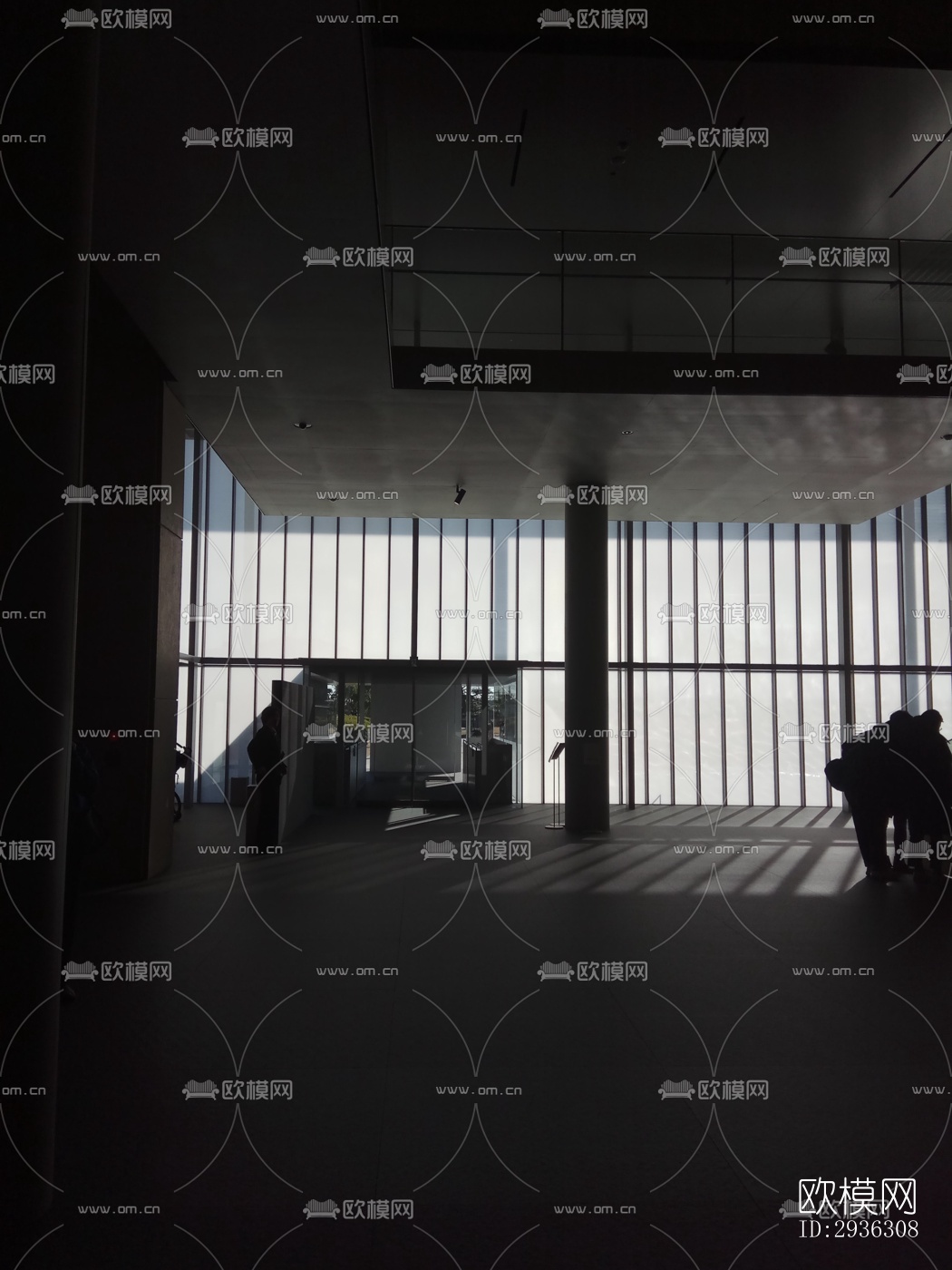 日式美术博物馆效果图下载（渲染图14）