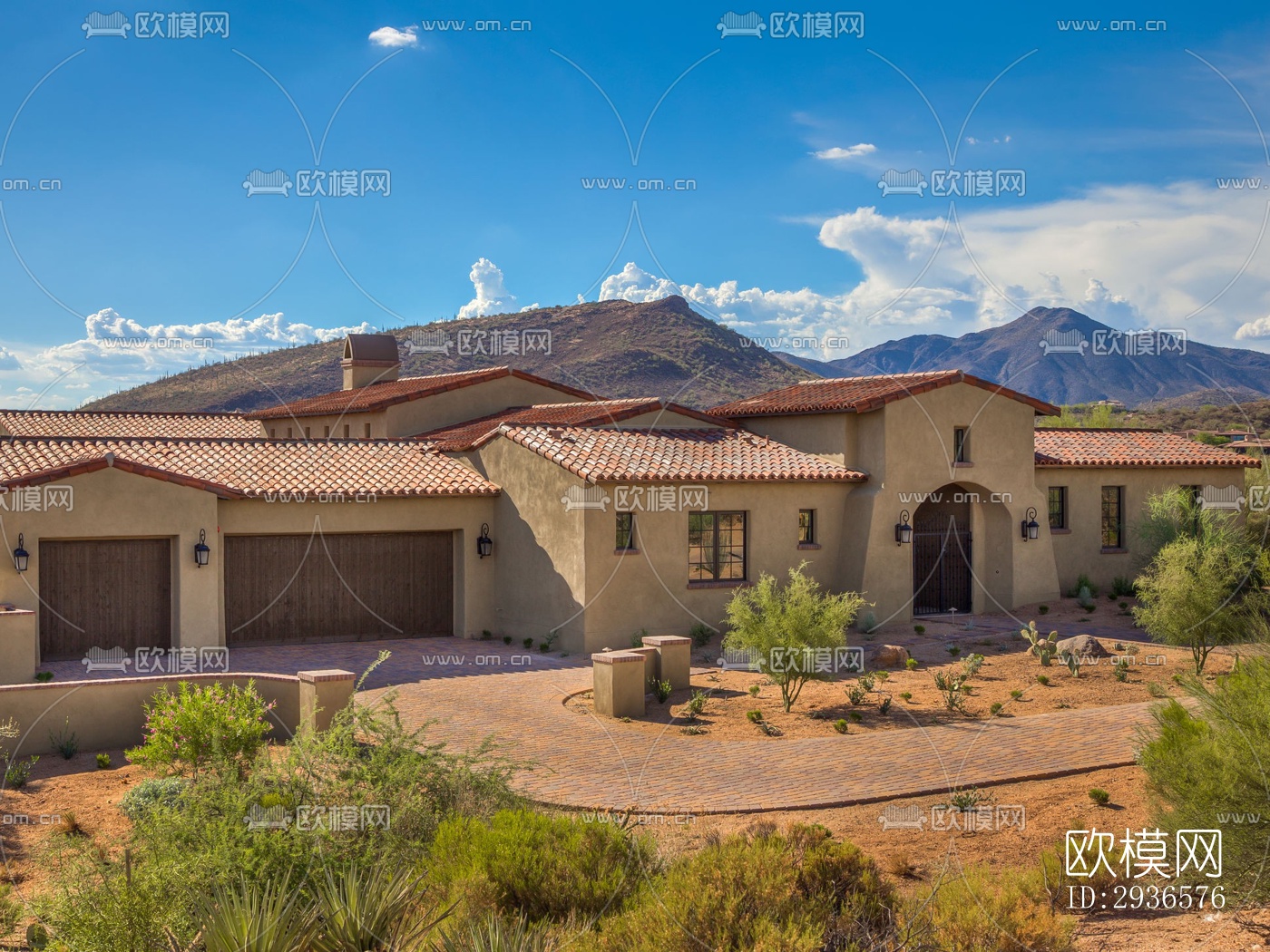 其它居住建筑效果图下载（渲染图4）