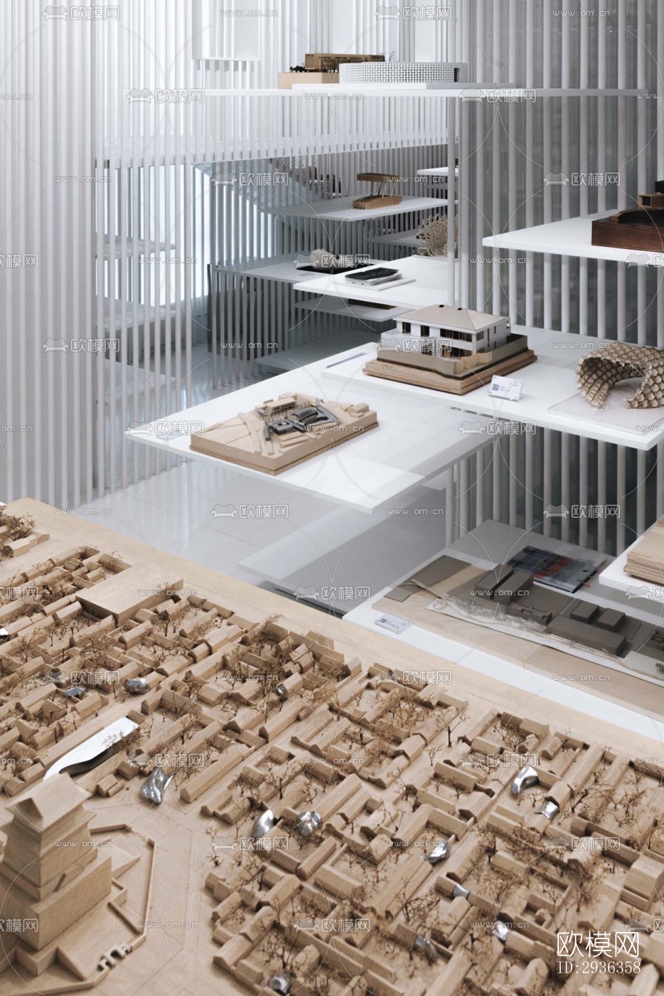 现代美术博物馆效果图下载（渲染图10）