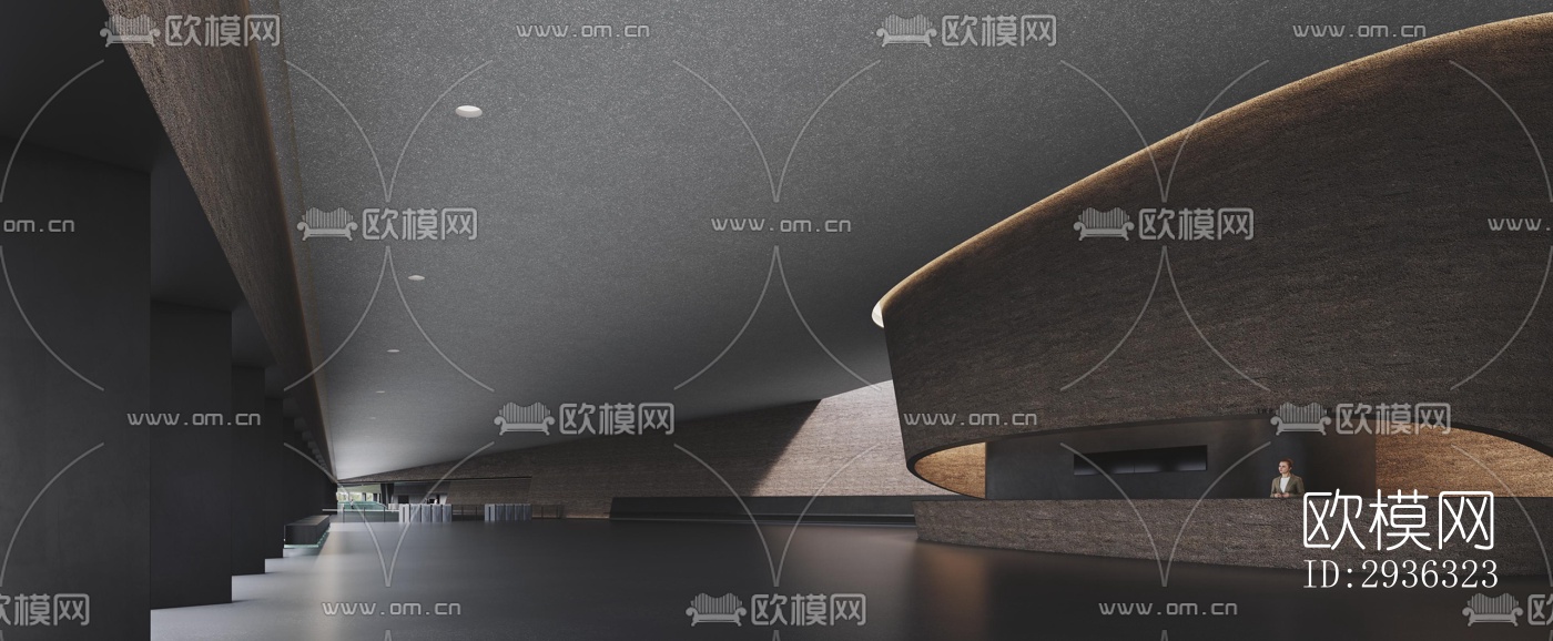 现代美术博物馆效果图下载（渲染图16）