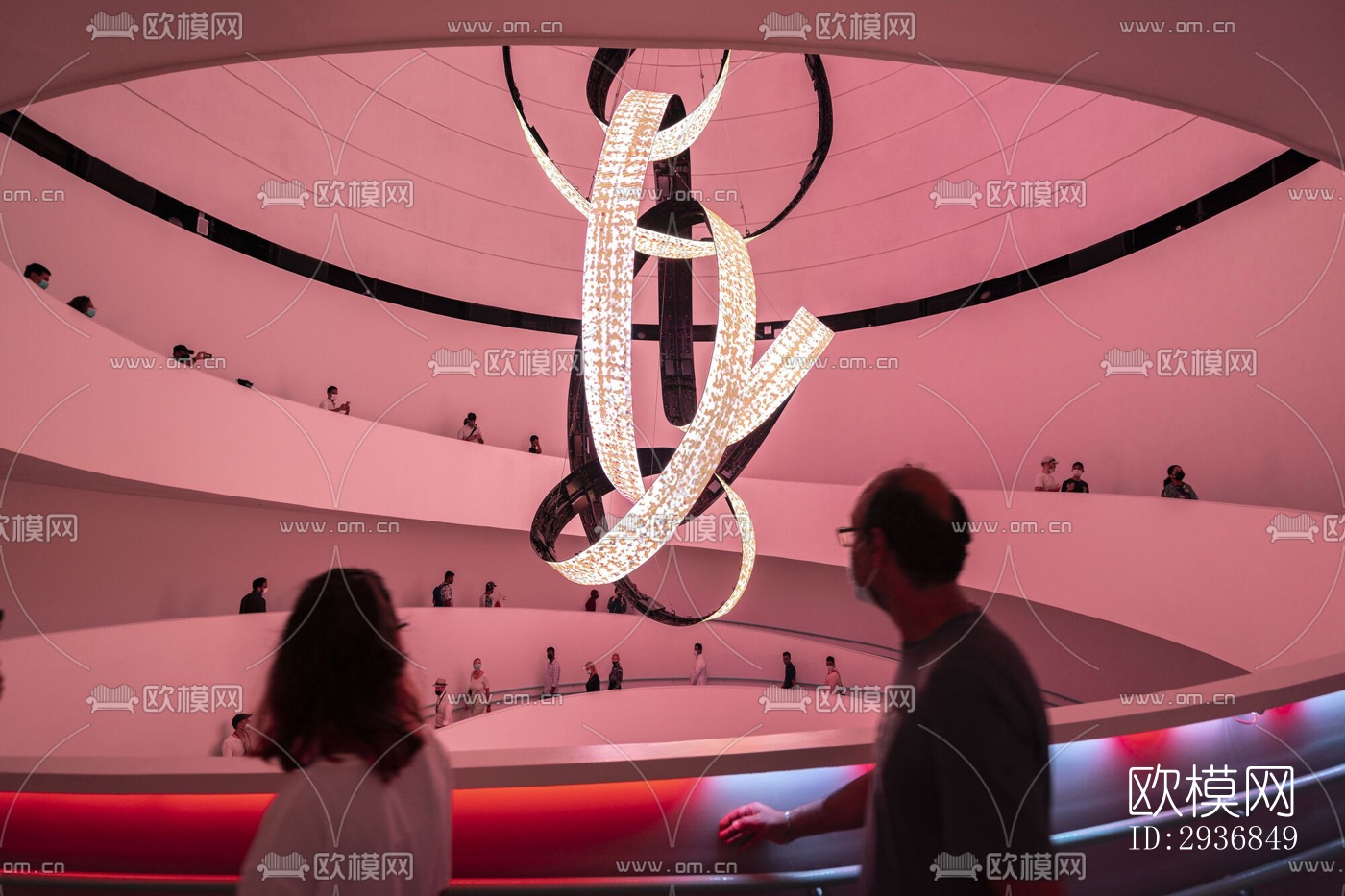 现代文体建筑效果图下载（渲染图4）