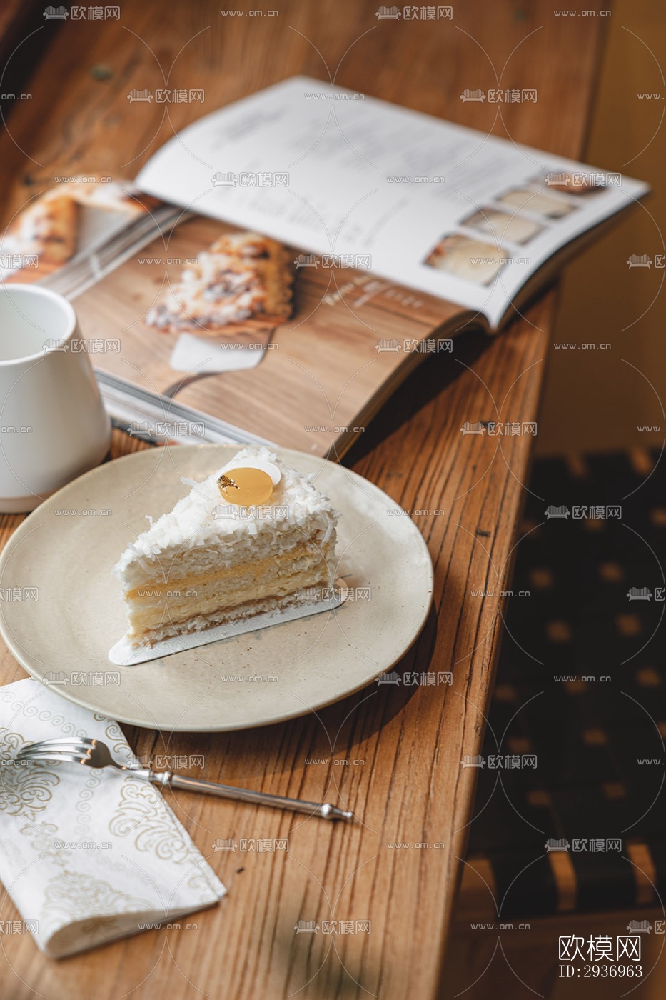 侘寂咖啡奶茶效果图下载（渲染图14）