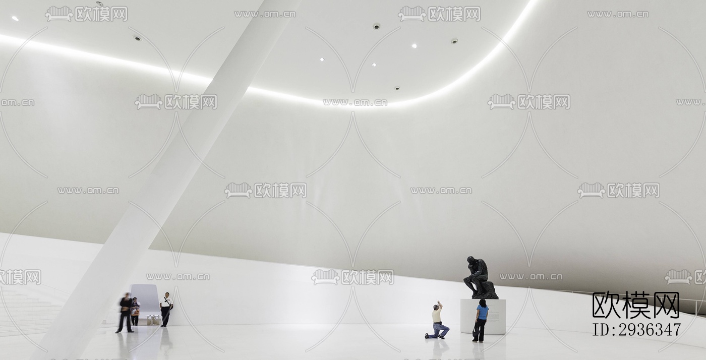 现代美术博物馆效果图下载（渲染图6）