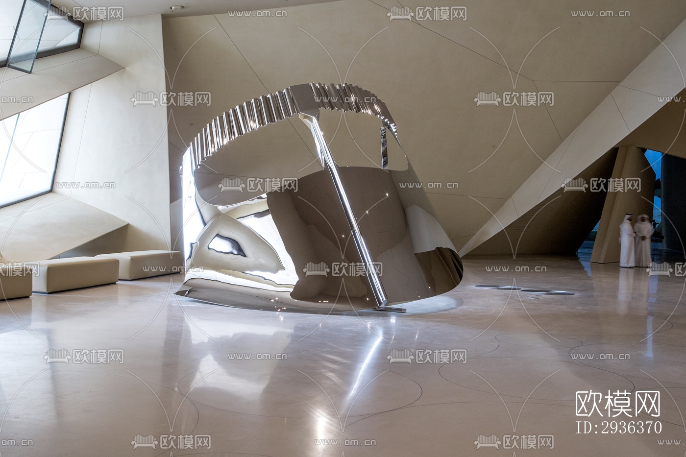 现代美术博物馆效果图下载（渲染图17）