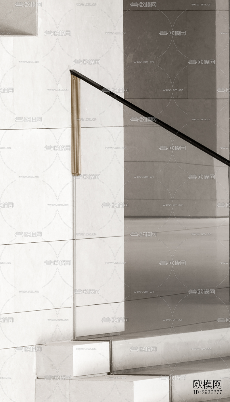 新中式美术博物馆效果图下载（渲染图5）