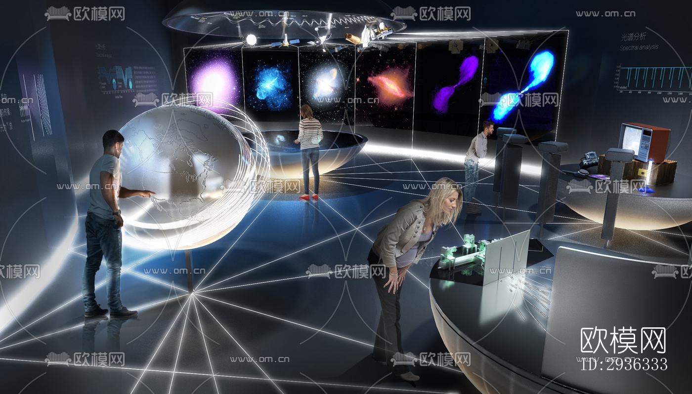 现代美术博物馆效果图下载（渲染图10）