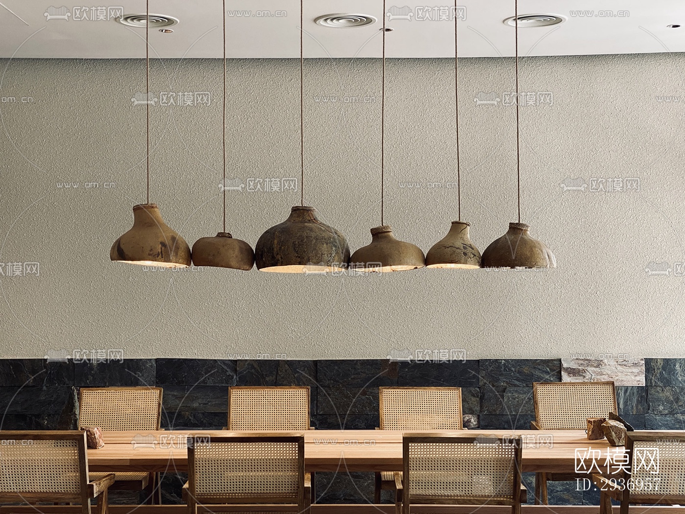 侘寂咖啡奶茶效果图下载（渲染图3）