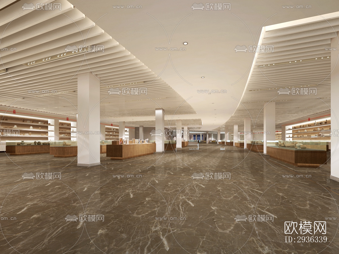 现代美术博物馆效果图下载（渲染图4）