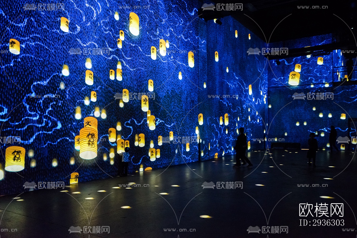 日式美术博物馆效果图下载（渲染图8）