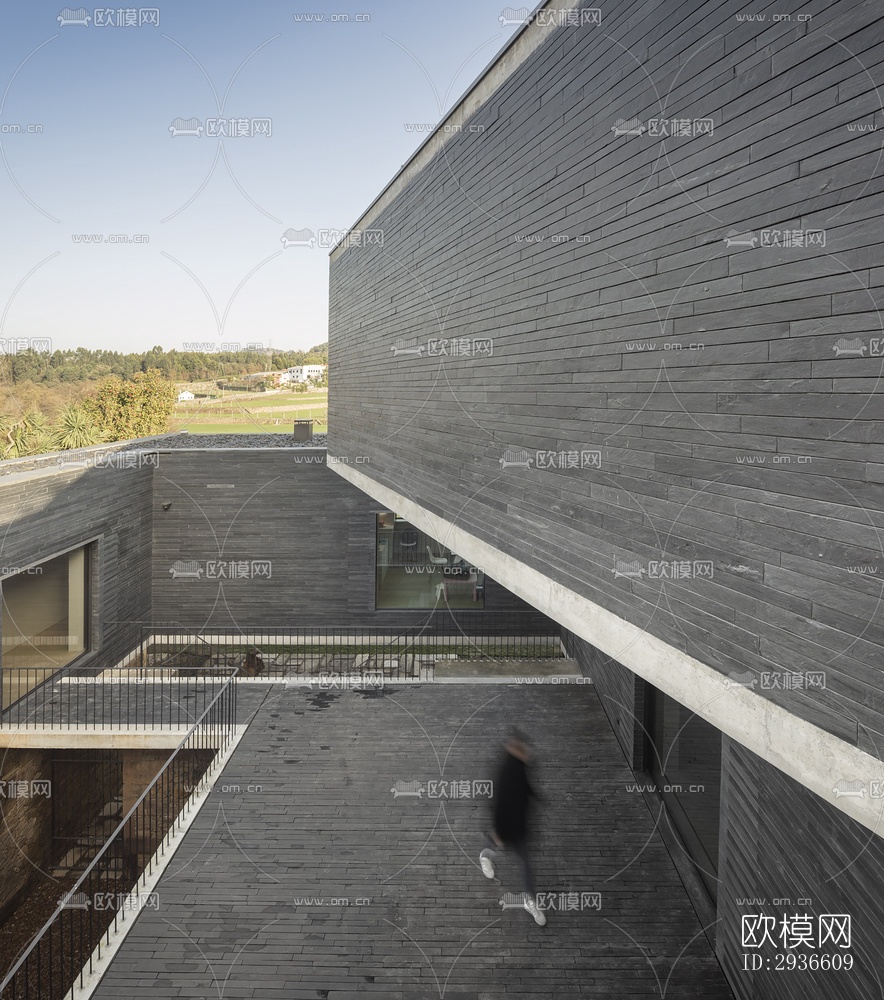 工业风居住建筑效果图下载（渲染图12）