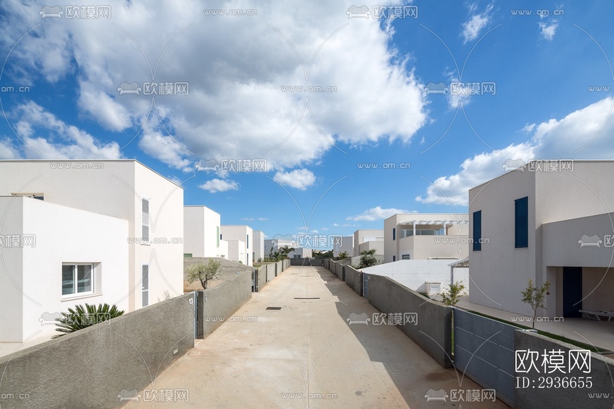 現(xiàn)代居住建筑效果圖下載(渲染圖8)