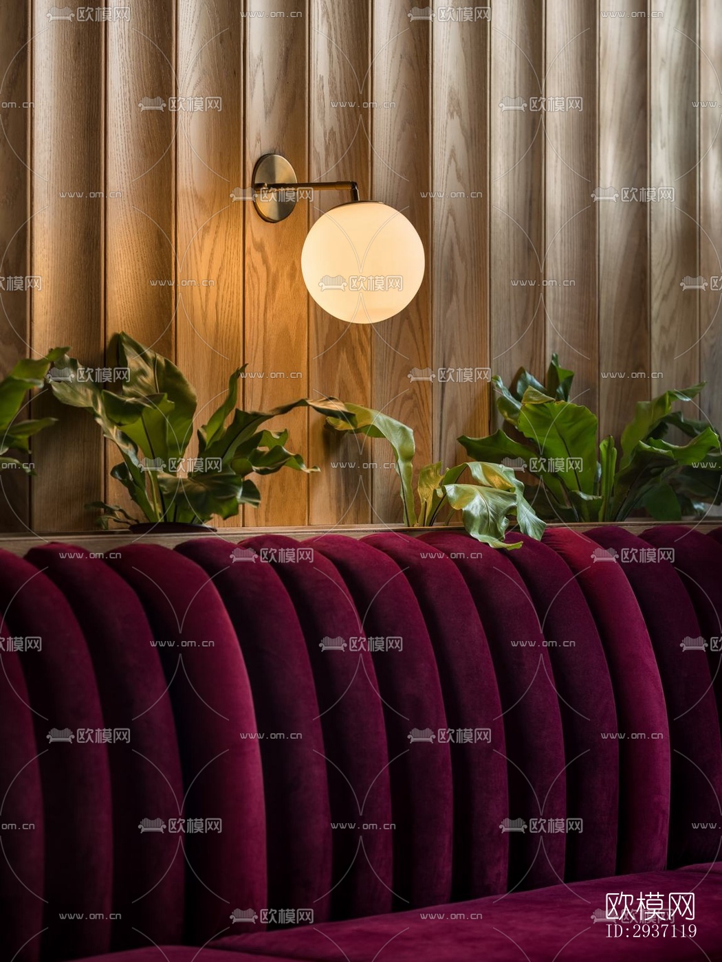 工业风西餐厅效果图下载（渲染图12）