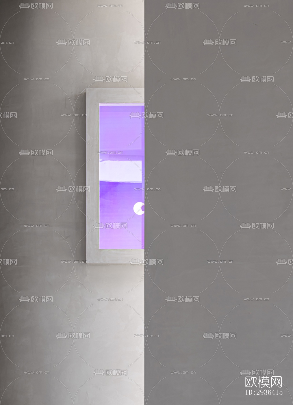 侘寂办公区效果图下载（渲染图16）