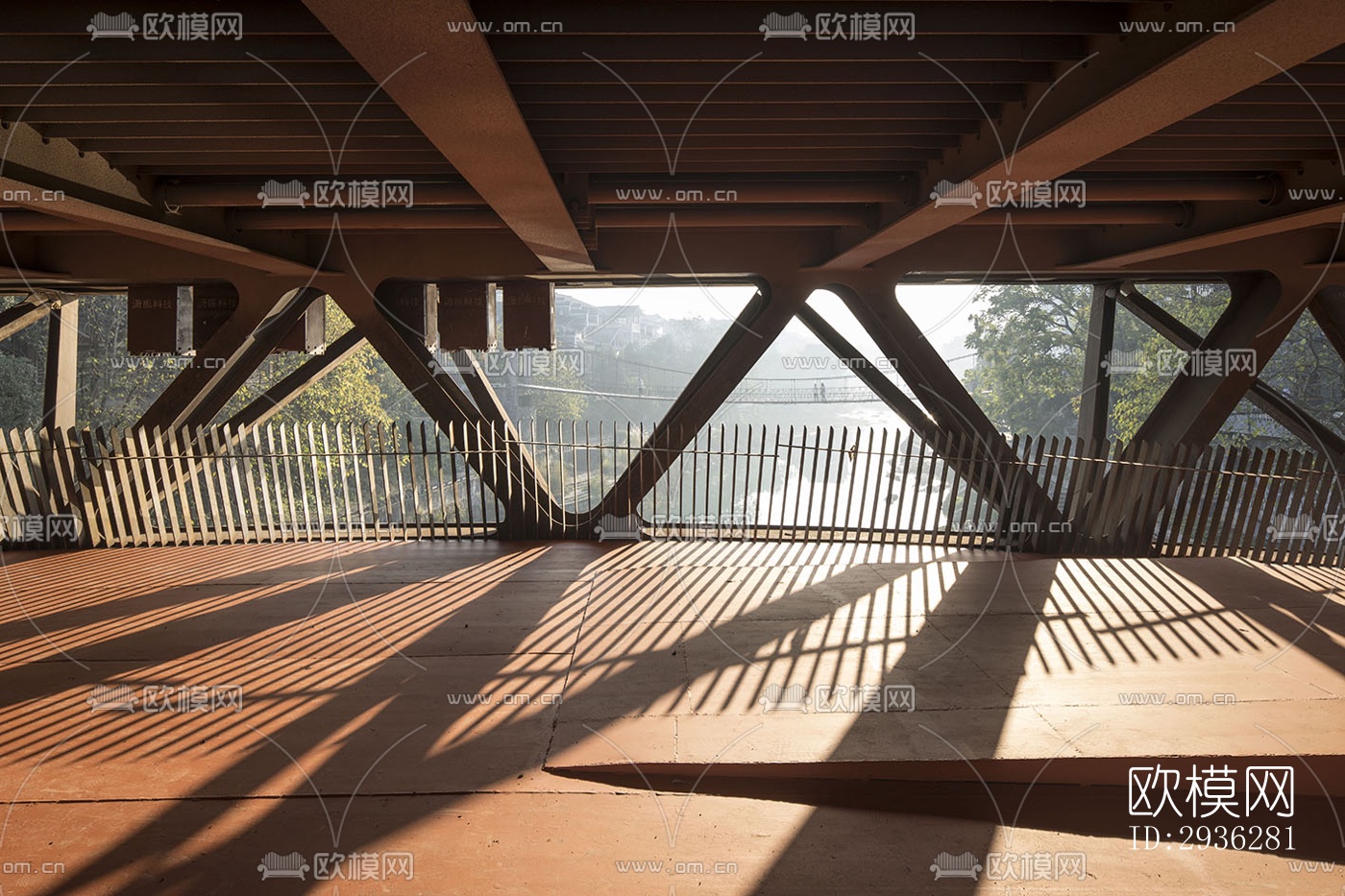 新中式美术博物馆效果图下载（渲染图7）