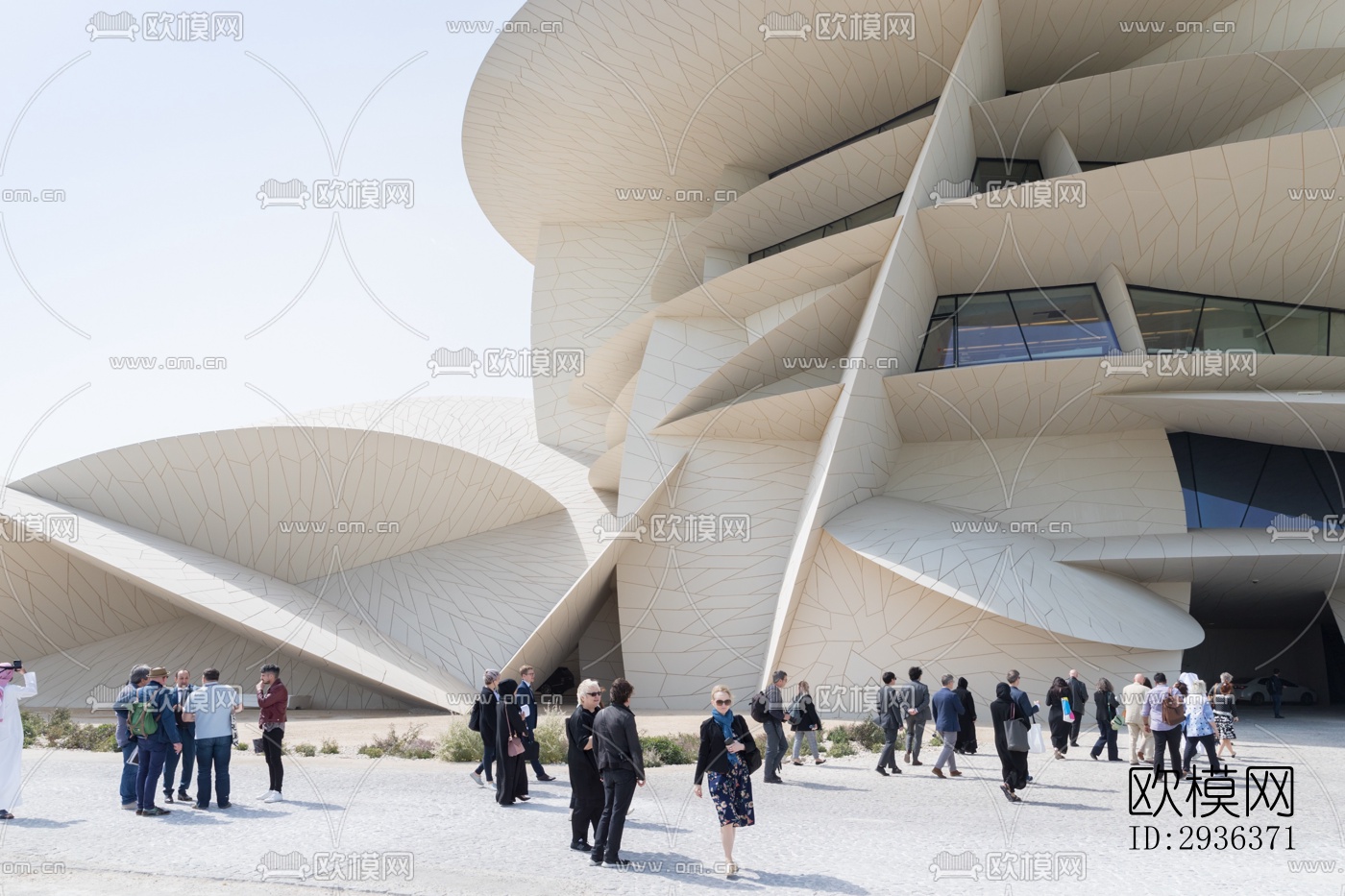 现代美术博物馆效果图下载（渲染图8）