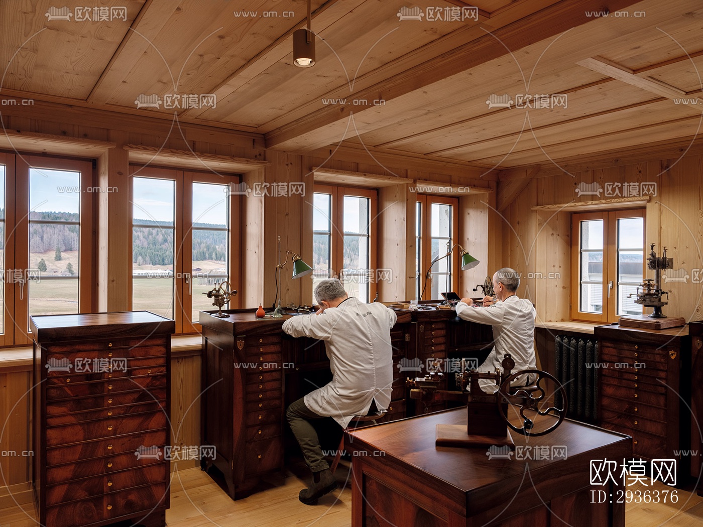 现代美术博物馆效果图下载（渲染图17）