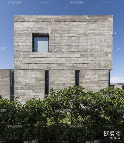 现代居住建筑效果图下载(渲染图3)