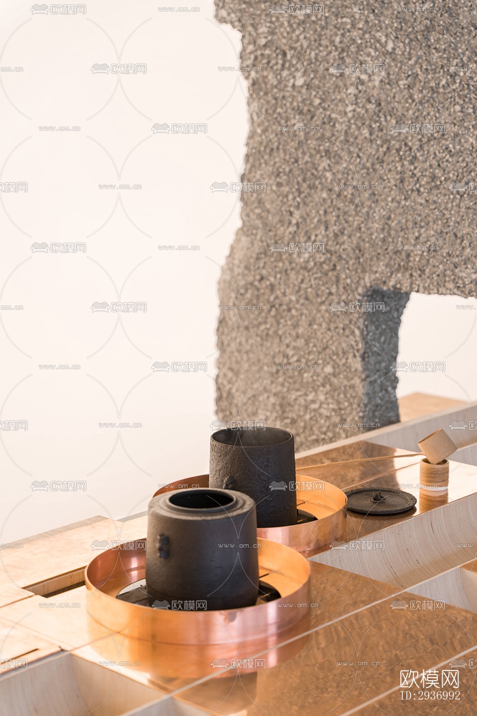 工业风咖啡奶茶效果图下载（渲染图20）