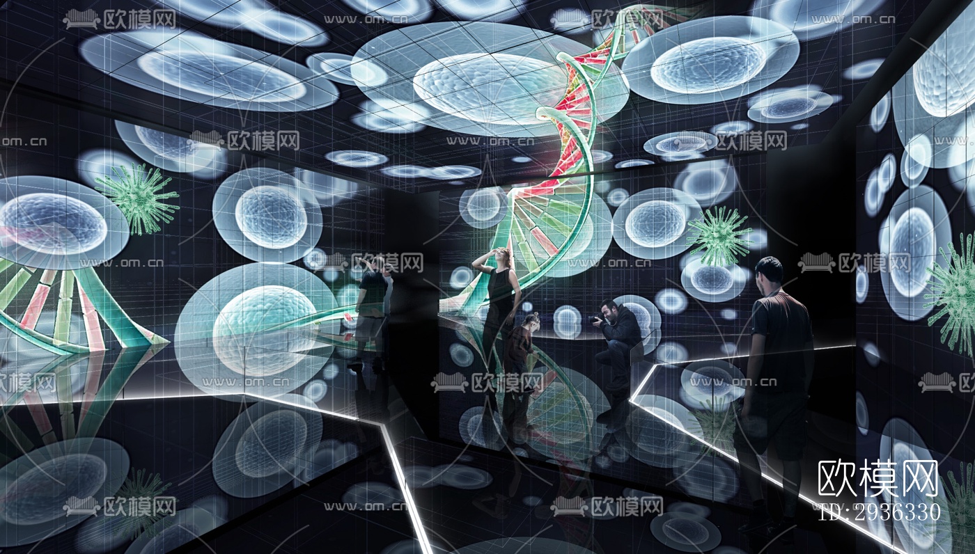 现代美术博物馆效果图下载（渲染图4）
