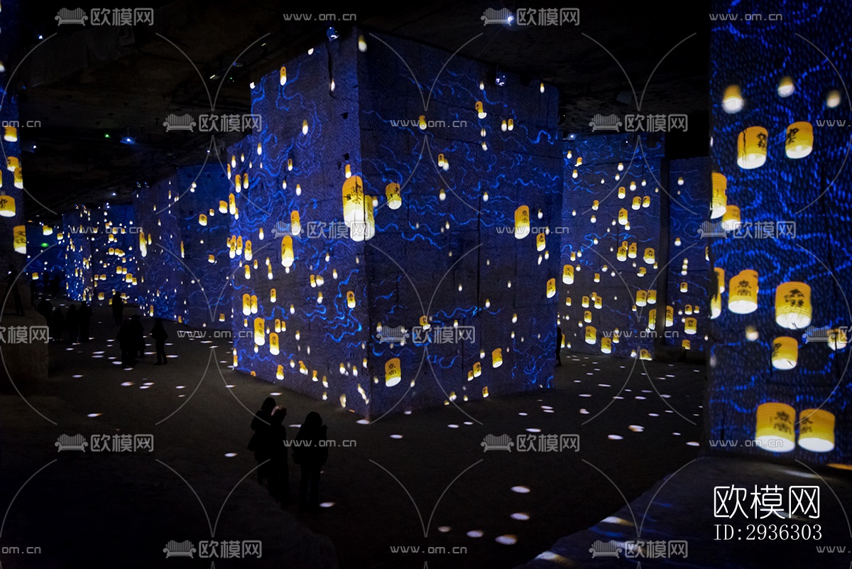 日式美术博物馆效果图下载（渲染图5）