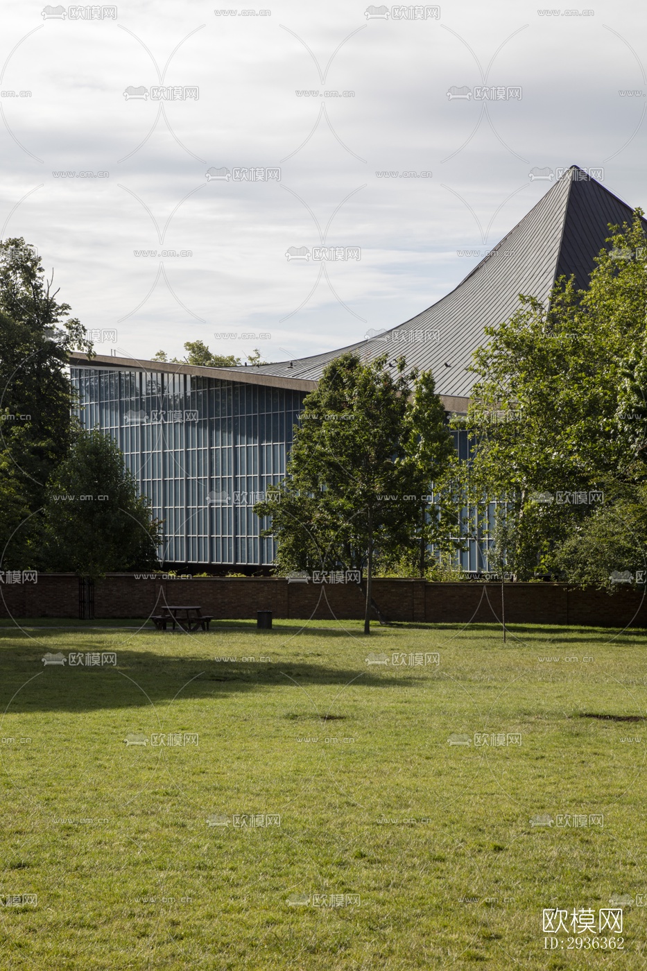 现代美术博物馆效果图下载（渲染图4）